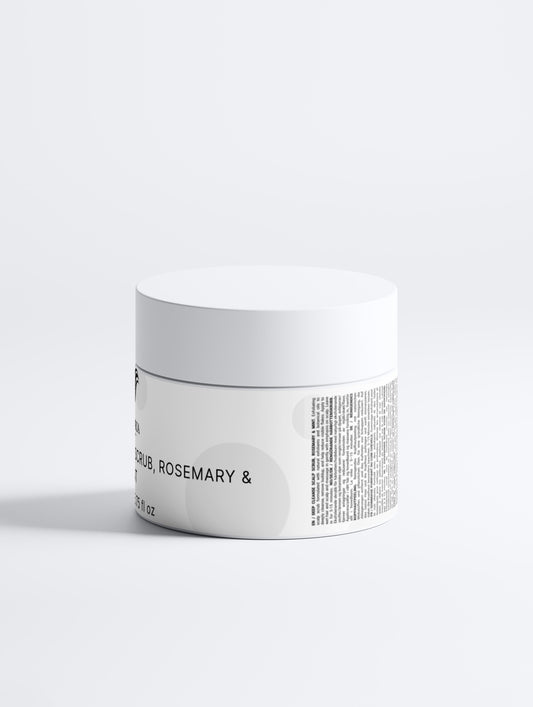 Deep Cleanse Scalp Scrub, Rosemary & Mint