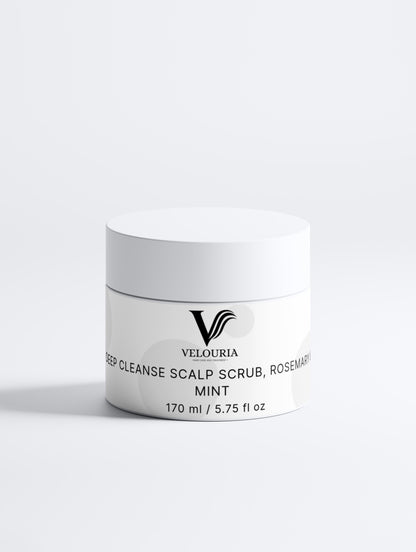 Deep Cleanse Scalp Scrub, Rosemary & Mint