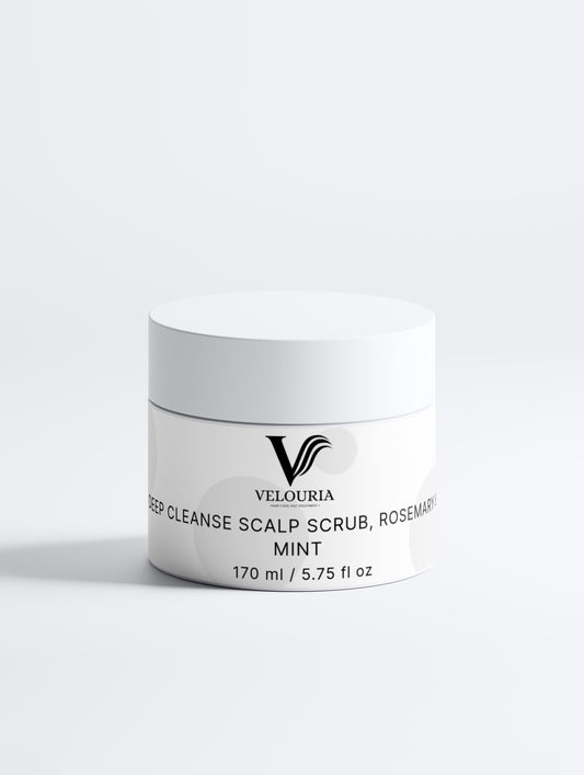 Deep Cleanse Scalp Scrub, Rosemary & Mint